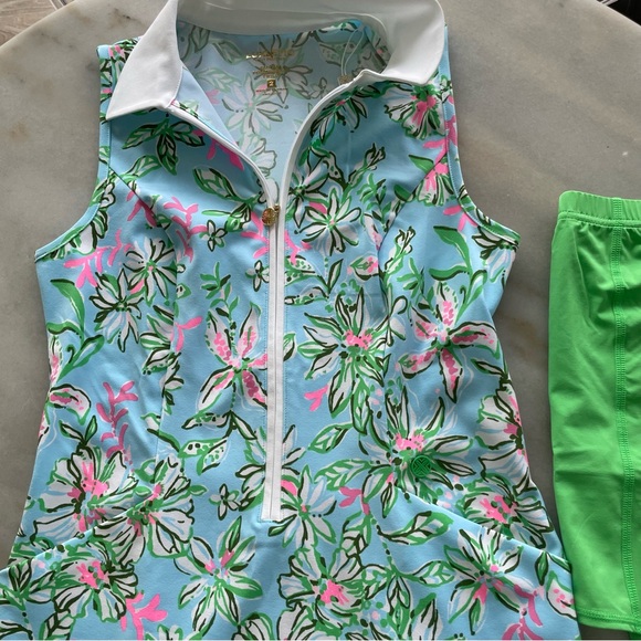 NWT Lilly Pulitzer Floral Sleeveless Golf Dress size 2 - Picture 5 of 7